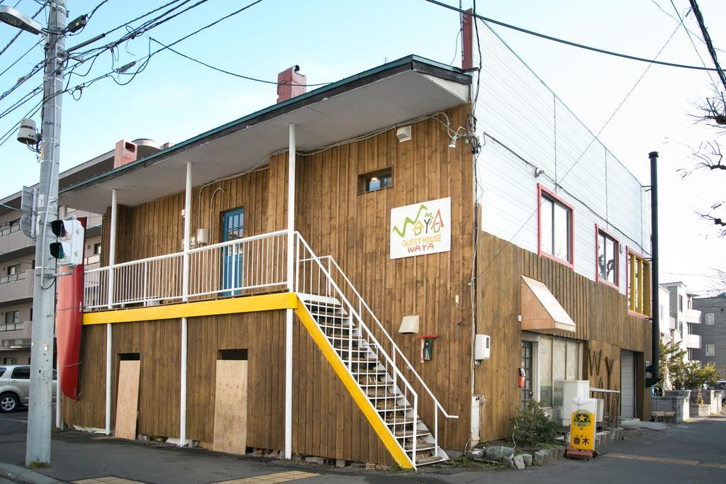Guest House Waya Sapporo Dış mekan fotoğraf